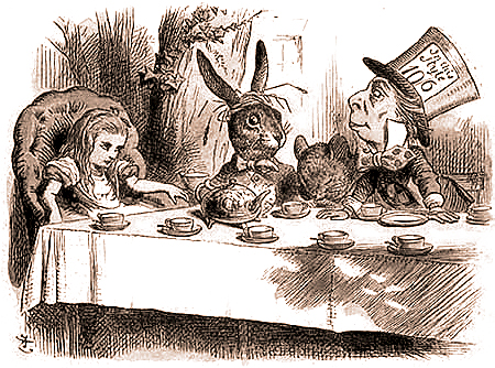Illustration from Alice in Wonderland by John Tenniel