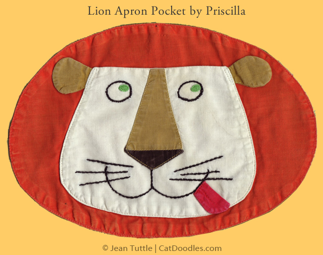 Lion Pocket by Priscilla Tuttle