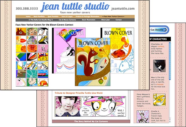 Jean Tuttle Studio Website Redesign